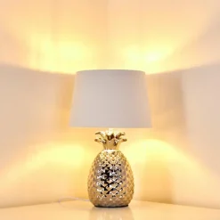 Lampes En Tissu-hofstein Lampe à poser Pina Blanc, 1 lumière