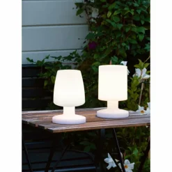 Luminaires Rustiques-Luminaires Reality Lampe à poser Reality DORA LED Blanc, 1 lumière