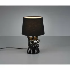 Lampes En Tissu-Luminaires Reality Lampe à poser Reality DOSY Noir, 1 lumière