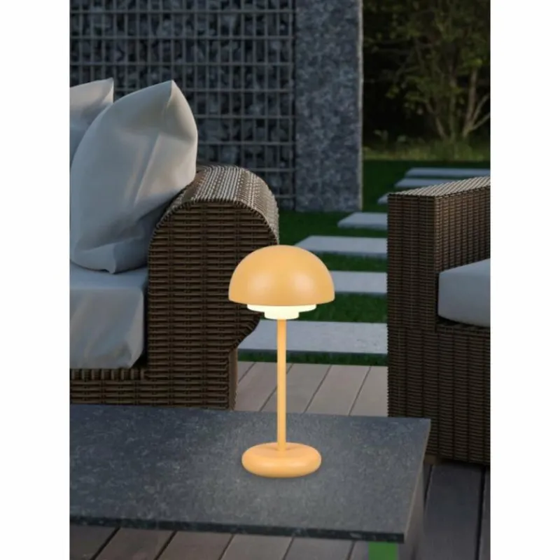 Luminaires Reality Lampe à poser Reality Elliot LED Jaune, 1 lumière