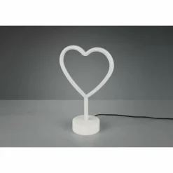Luminaires Reality Lampe à poser Reality HEART LED Blanc, 1 lumière* Lampes À Poser