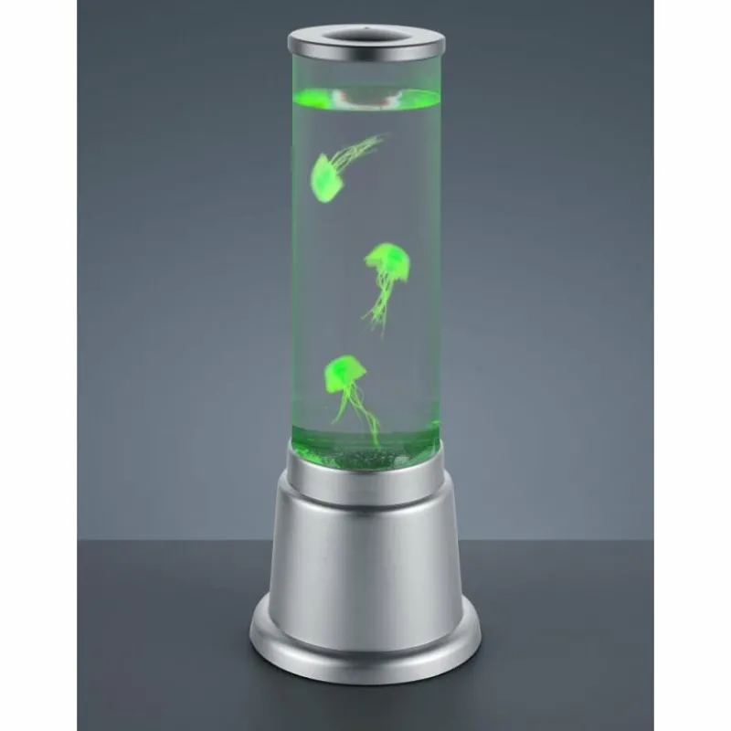Luminaires Reality Lampe à poser Reality Jelly LED Titane, 1 lumière, Changeur de couleurs* Éclairage Led