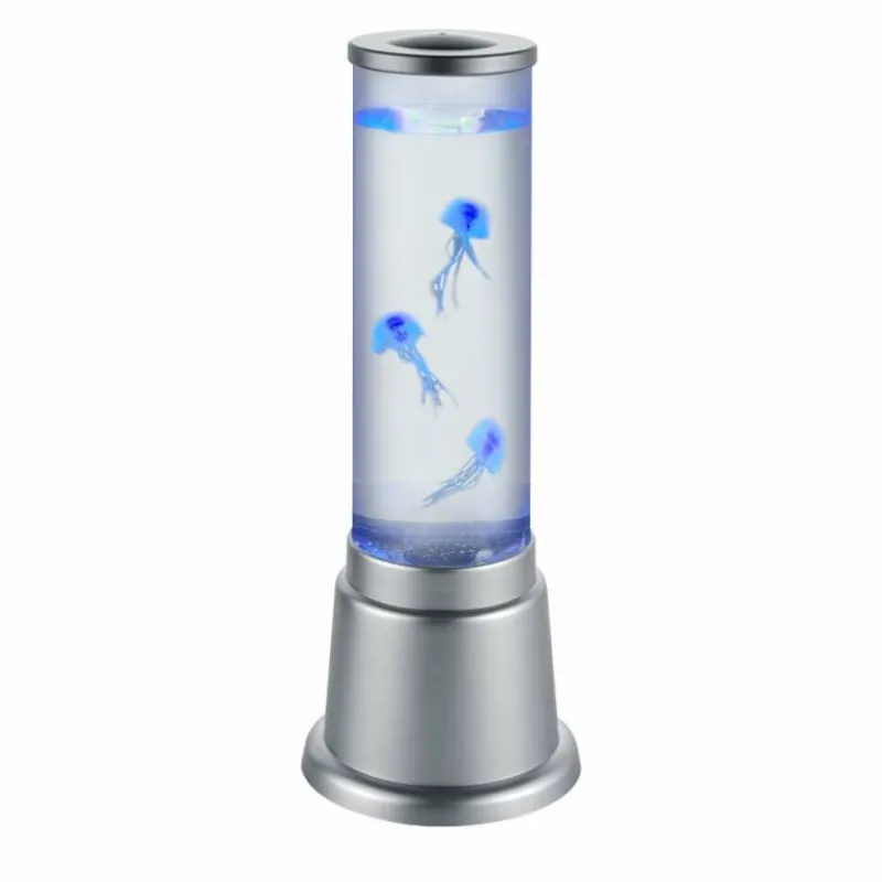 Luminaires Reality Lampe à poser Reality Jelly LED Titane, 1 lumière, Changeur de couleurs* Éclairage Led