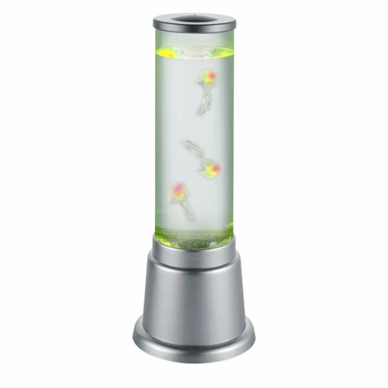 Luminaires Reality Lampe à poser Reality Jelly LED Titane, 1 lumière, Changeur de couleurs* Éclairage Led