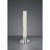 Luminaires Reality Lampe à poser Reality LEIA LED Chrome, 1 lumière, Télécommandes, Changeur de couleurs* Éclairage Led