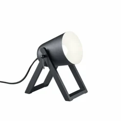 Lampes En Bois-Luminaires Reality Lampe à poser Reality MARC Noir, 1 lumière