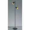 Lampes Dorées-Luminaires Reality Lampe à poser Reality Nina Noir, 2 lumières