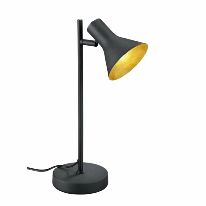 Lampes Dorées-Luminaires Reality Lampe à poser Reality Nina Noir, 1 lumière