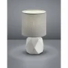 Lampes En Tissu-Luminaires Reality Lampe à poser Reality PIKE Gris, 1 lumière