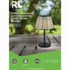Luminaires Reality Lampe à poser Reality Roca LED Noir, 1 lumière
