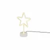 Luminaires Rustiques-Luminaires Reality Lampe à poser Reality STAR LED Blanc, 1 lumière