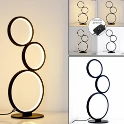 hofstein Lampe à poser Rodekro LED Noir, 1 lumière