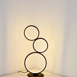 hofstein Lampe à poser Rodekro LED Noir, 1 lumière