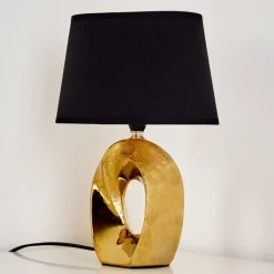 Lampes En Tissu-hofstein Lampe à poser Rovio Or, 1 lumière