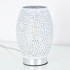 hofstein Lampe à poser Saksborg Chrome, 1 lumière* Lampes À Poser