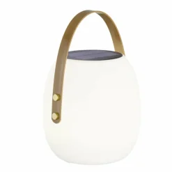 SCHÖNER WOHNEN-Kollektion Lampe à poser Bell LED Blanc, 1 lumière, Télécommandes, Changeur de couleurs