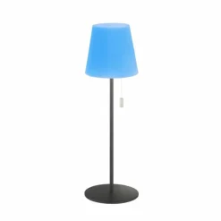 SCHÖNER WOHNEN-Kollektion Lampe à poser Talent LED Anthracite, 1 lumière, Télécommandes, Changeur de couleurs