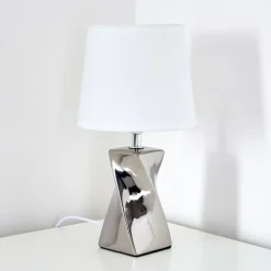 Lampes En Tissu-hofstein Lampe à poser Shenzhen Argenté, 1 lumière