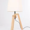 Luminaires Steinhauer Lampe à poser Steinhauer Mexlite Blanc, 1 lumière* Lampes À Poser