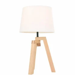 Luminaires Steinhauer Lampe à poser Steinhauer Mexlite Blanc, 1 lumière* Lampes À Poser