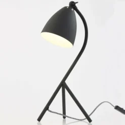 Luminaires Steinhauer Lampe à poser Steinhauer Mexlite Noir, 1 lumière* Lampes À Poser