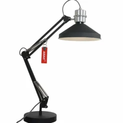 Lampes Industrielles-Luminaires Steinhauer Lampe à poser Steinhauer Zappa Noir, 1 lumière