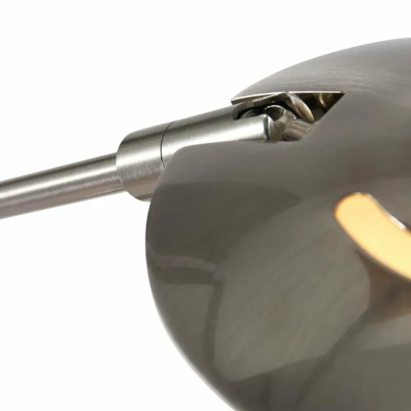 Luminaires Steinhauer Lampe à poser Steinhauer Zodiac LED Acier inoxydable, 4 lumières* Éclairage Led