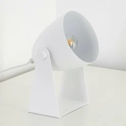 Luminaires Scandinaves-hofstein Lampe à poser Takeda Blanc, 1 lumière