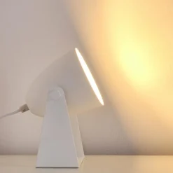 Luminaires Scandinaves-hofstein Lampe à poser Takeda Blanc, 1 lumière