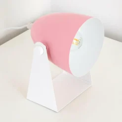 Luminaires Scandinaves-hofstein Lampe à poser Takeda Blanc, 1 lumière