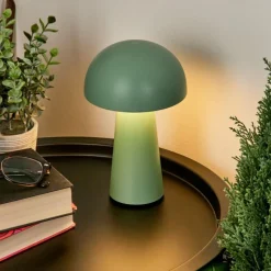 hofstein Lampe à poser Telve LED Vert, 1 lumière