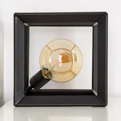 Lampes Vintages & Rétros-hofstein Lampe à poser Traryd Noir, 1 lumière