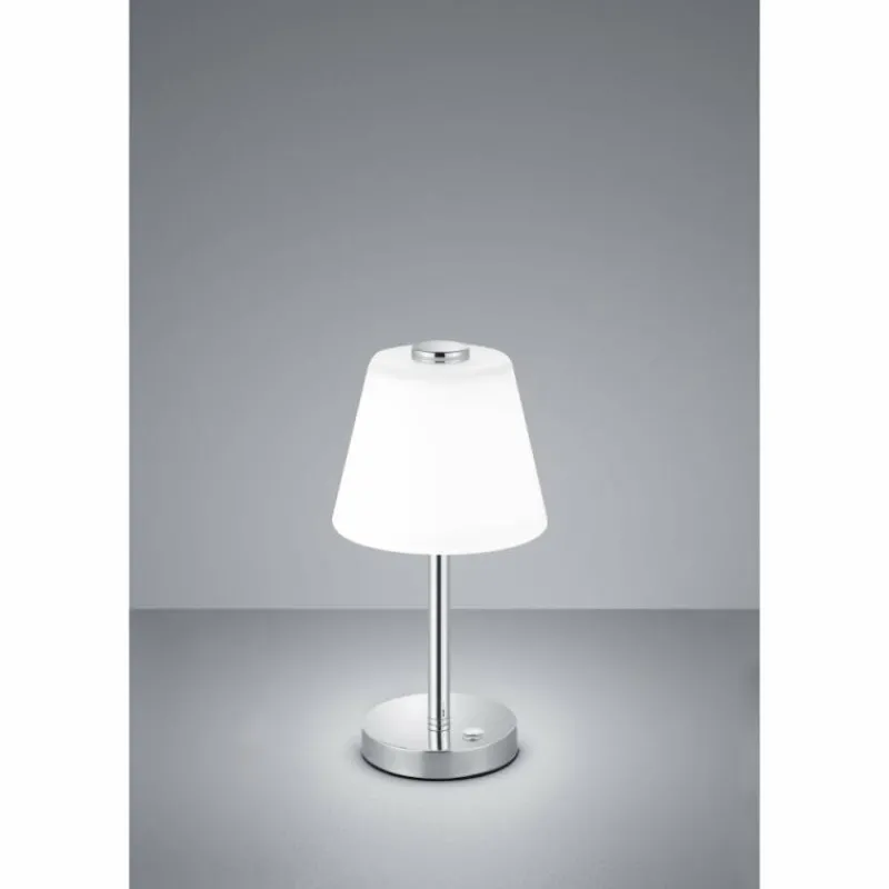 Luminaires Trio Lampe à poser Trio EMERALD LED Chrome, 1 lumière