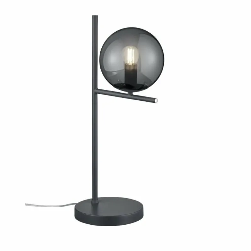 Luminaires Trio Lampe à poser Trio Leuchten PURE Anthracite, 1 lumière