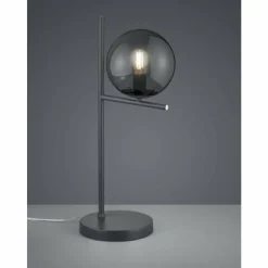 Luminaires Trio Lampe à poser Trio Leuchten PURE Anthracite, 1 lumière