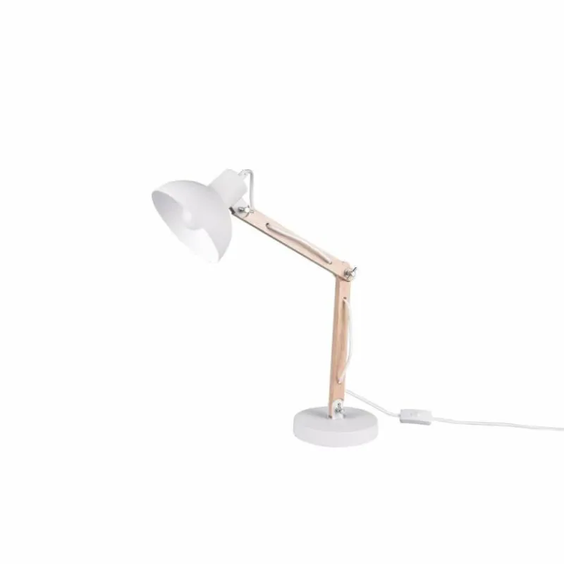 Luminaires Scandinaves-Luminaires Trio Lampe à poser Trio Leuchten KIMI Blanc, 1 lumière