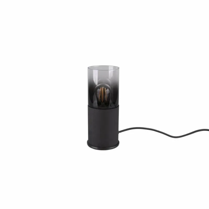 Luminaires Trio Lampe à poser Trio Leuchten ROBIN Noir, 1 lumière