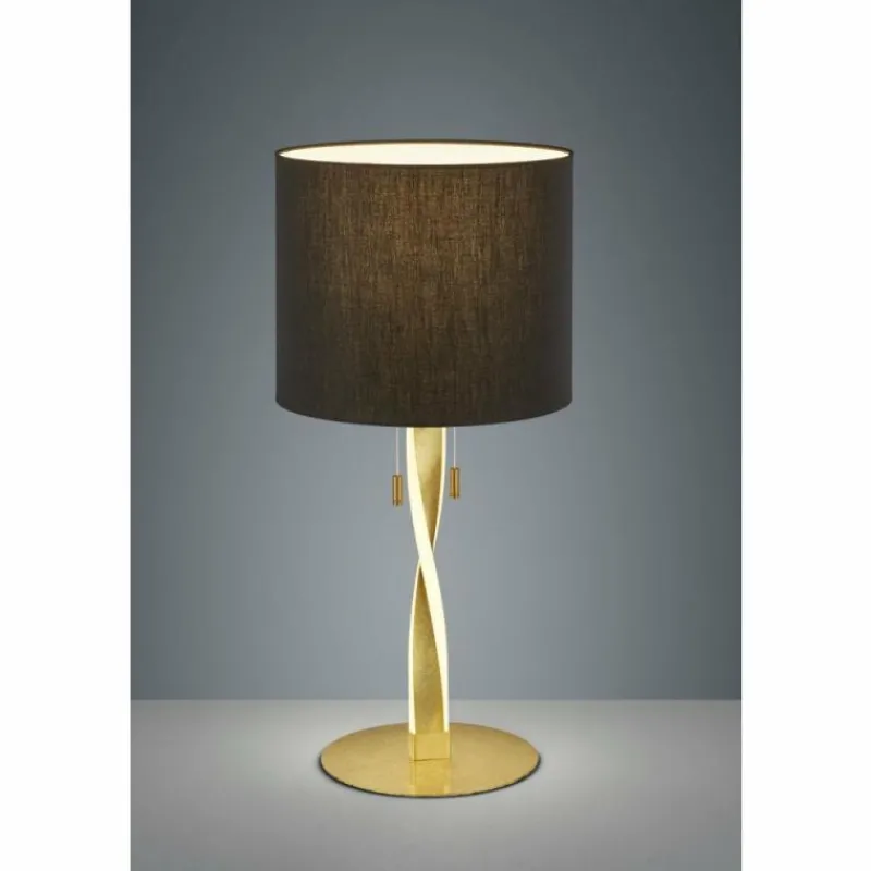 Lampe Turque-Luminaires Trio Lampe à poser Trio NANDOR LED Or, 3 lumières