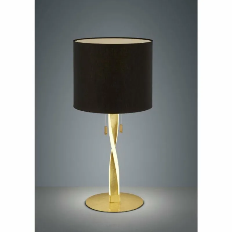 Lampe Turque-Luminaires Trio Lampe à poser Trio NANDOR LED Or, 3 lumières