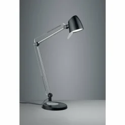 Lampes Industrielles-Luminaires Trio Lampe à poser Trio RADO LED Noir, 1 lumière