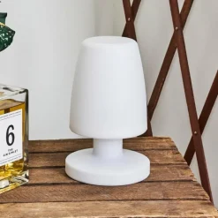 hofstein Lampe à poser Vallardo LED Blanc, 1 lumière