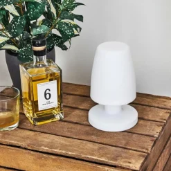 hofstein Lampe à poser Vallardo LED Blanc, 1 lumière