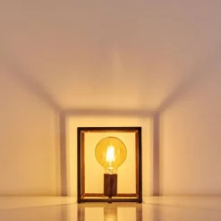 Lampes Industrielles-hofstein Lampe à poser Voordorp Gris, Argenté, 1 lumière