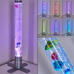 hofstein Lampe à poser Wanas LED Titane, 1 lumière* Éclairage Led