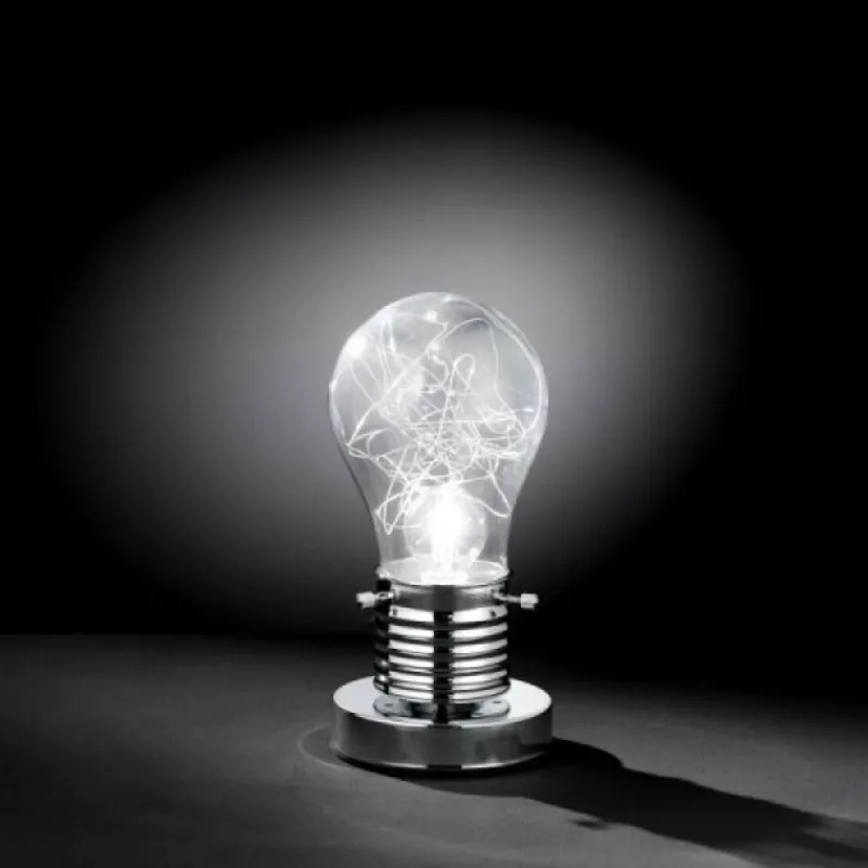 Luminaires Wofi Lampe à poser Wofi FUTURA Chrome, 1 lumière* Lampes À Poser