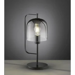 Luminaires Wofi Lampe à poser WOFI SUITS Noir, 1 lumière