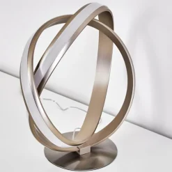 hofstein Lampe à poser Woyens LED Nickel mat, 1 lumière* Éclairage Led