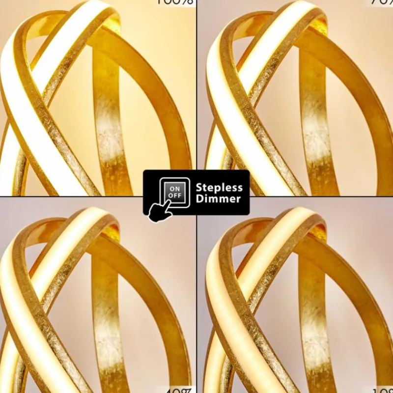 Lampes Dorées-hofstein Lampe à poser Woyens LED Or, 1 lumière