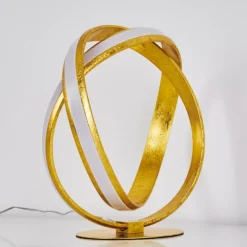 Lampes Dorées-hofstein Lampe à poser Woyens LED Or, 1 lumière