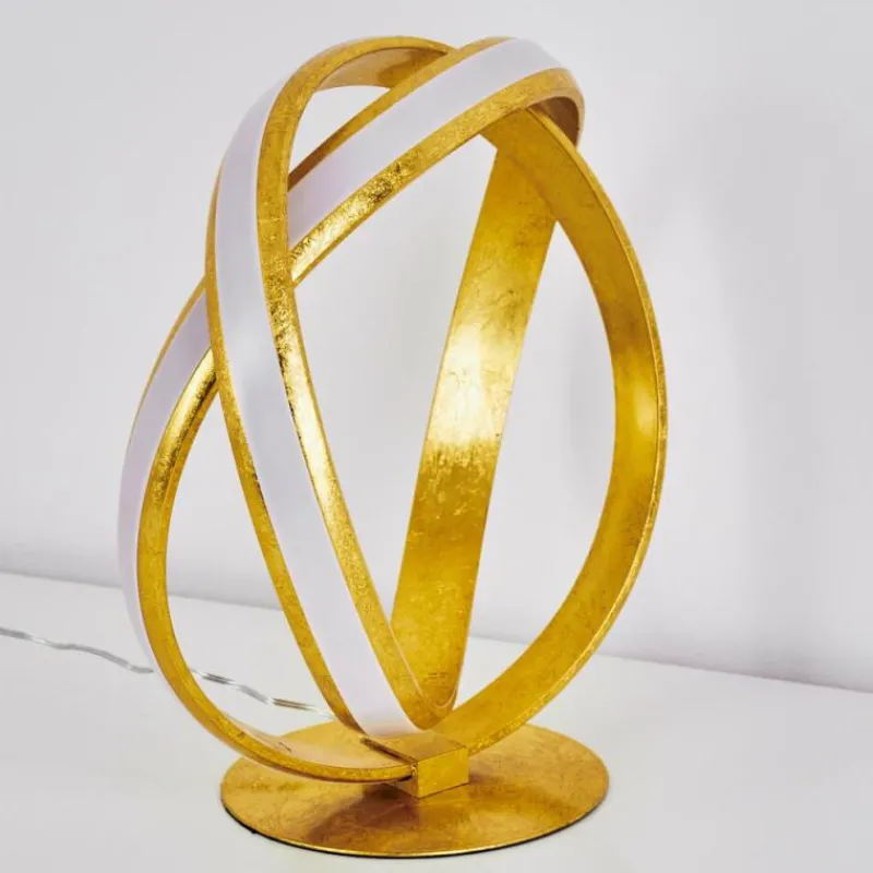 Lampes Dorées-hofstein Lampe à poser Woyens LED Or, 1 lumière